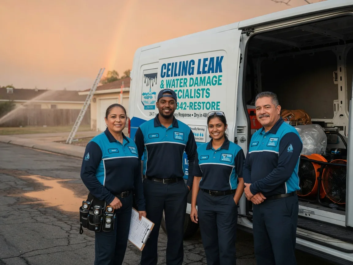 Ceiling Leak Cleanup company in Donalds, SC