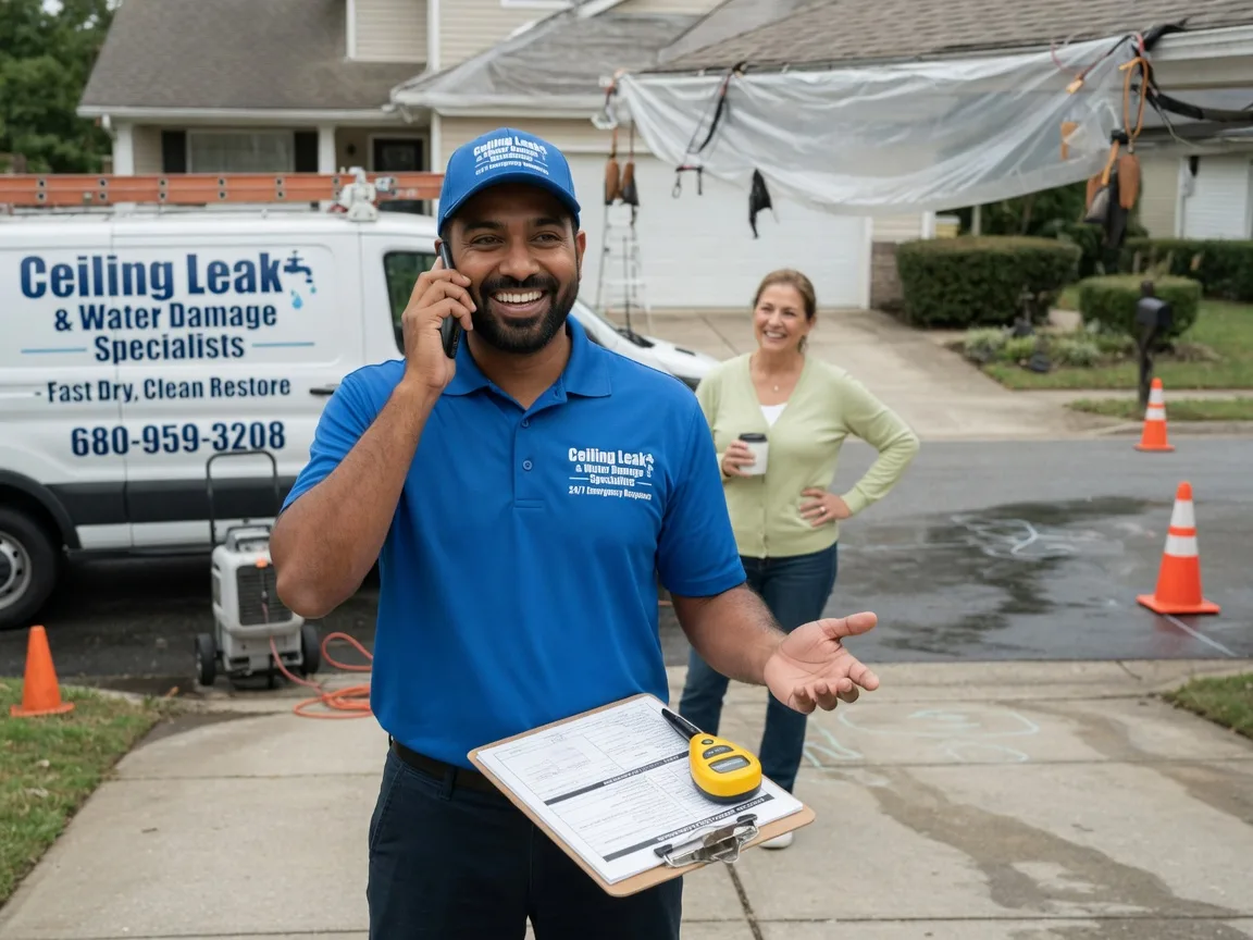 Ceiling Leak Cleanup Donalds, SC FAQs